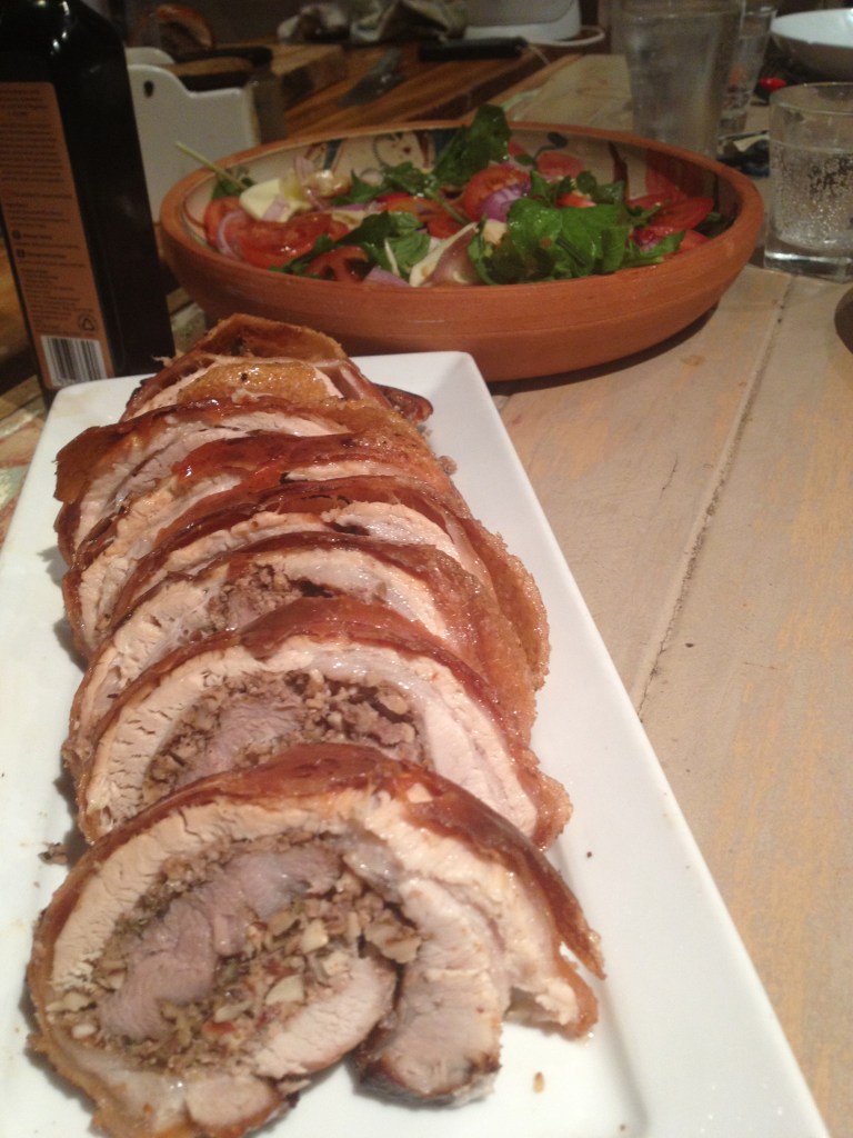 On the damn table and only seconds away from getting into my belly!!