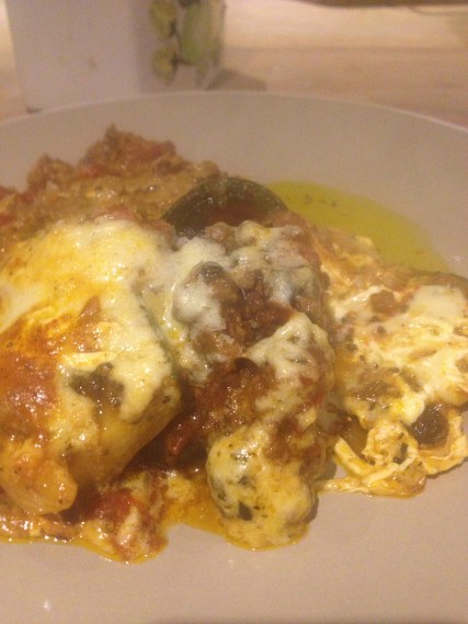 ...and into my belly