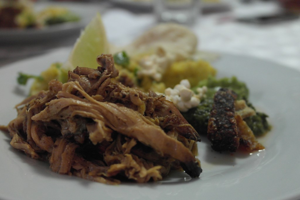 Two photos for the winning dish