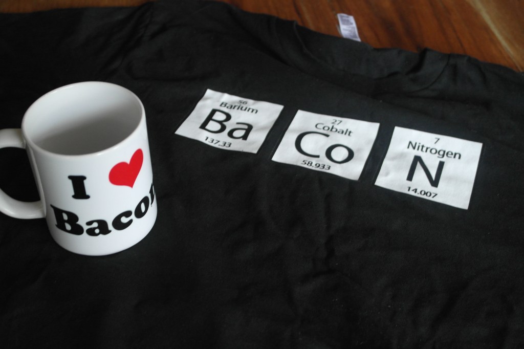 Bacon things to make my face smile