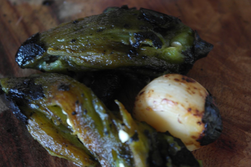 Peeled that charred skin back to reveal the smoky love