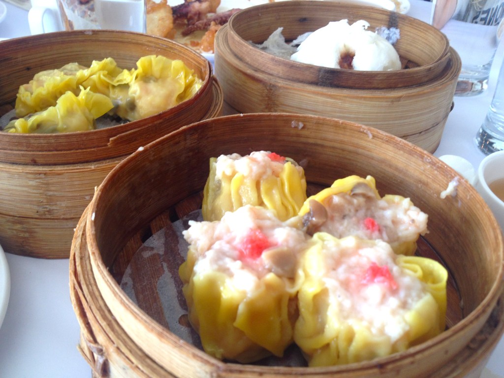 Pork and prawn dumplings