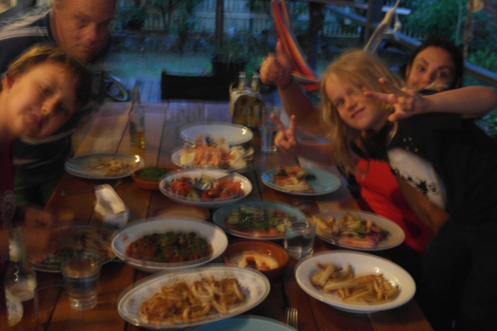 A dodgy photo of a dodgy fam...