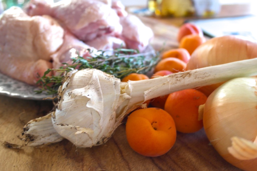 Look at that garlic from our garden