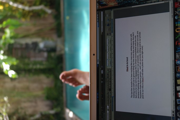 Proof of the pool/sitting back scenario