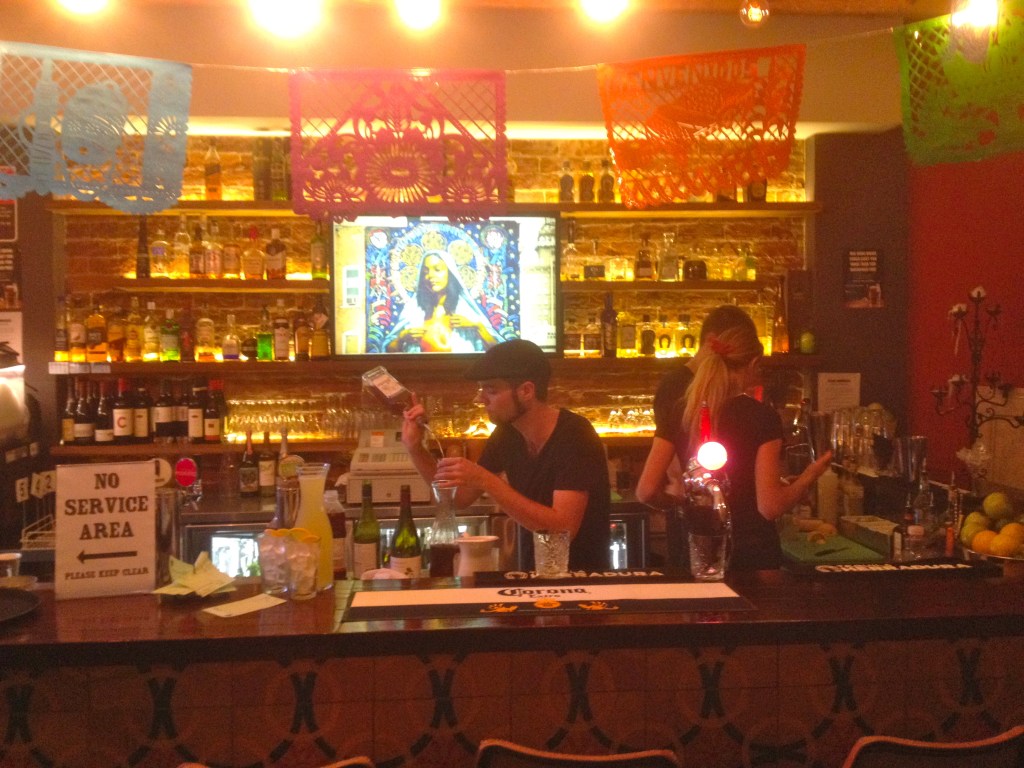 The tequila bar
