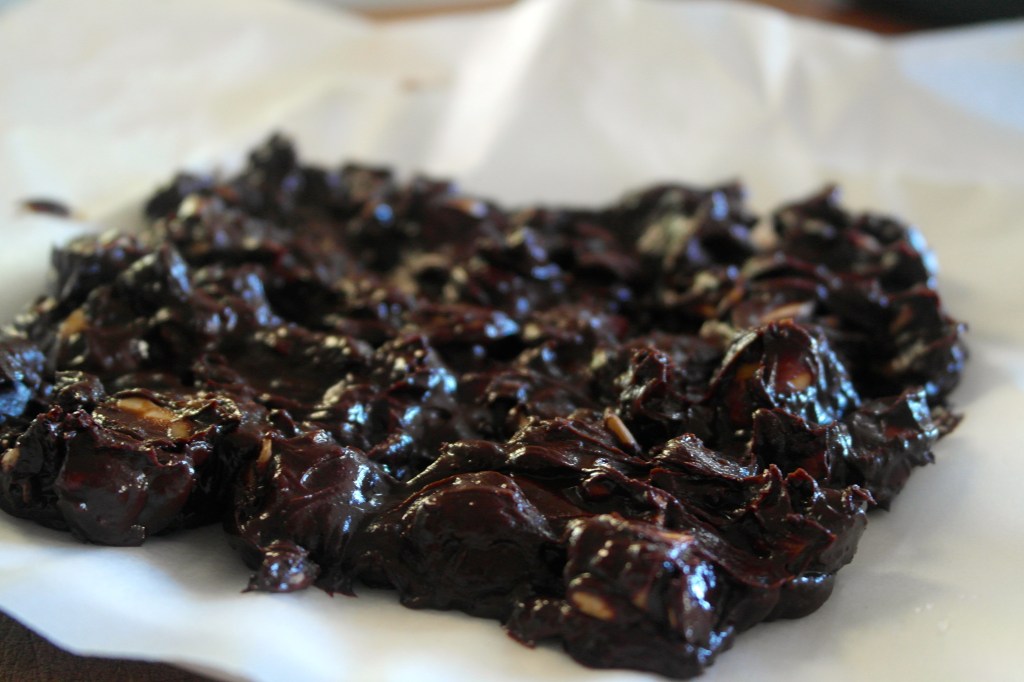 Coat your nuts in chocolate and… oh dear… I need to get out of here