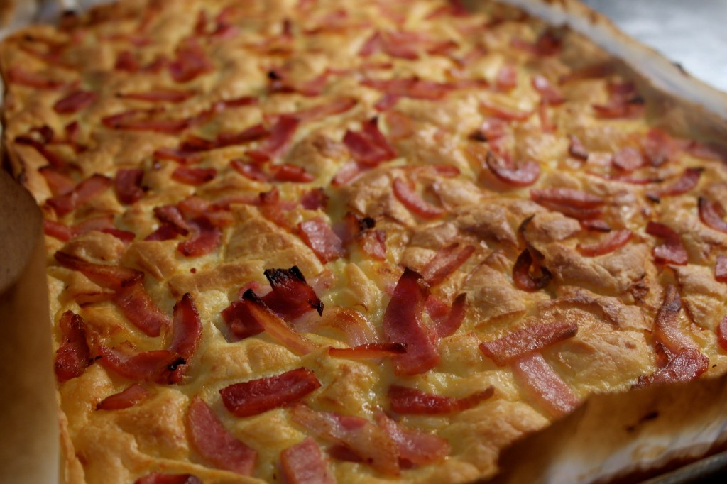 Out of the oven and into my face… where's the beer