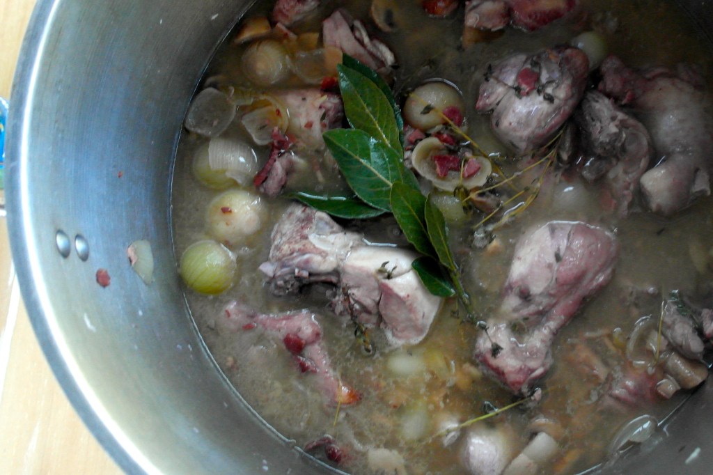 The coq, ready to feed the starving hordes