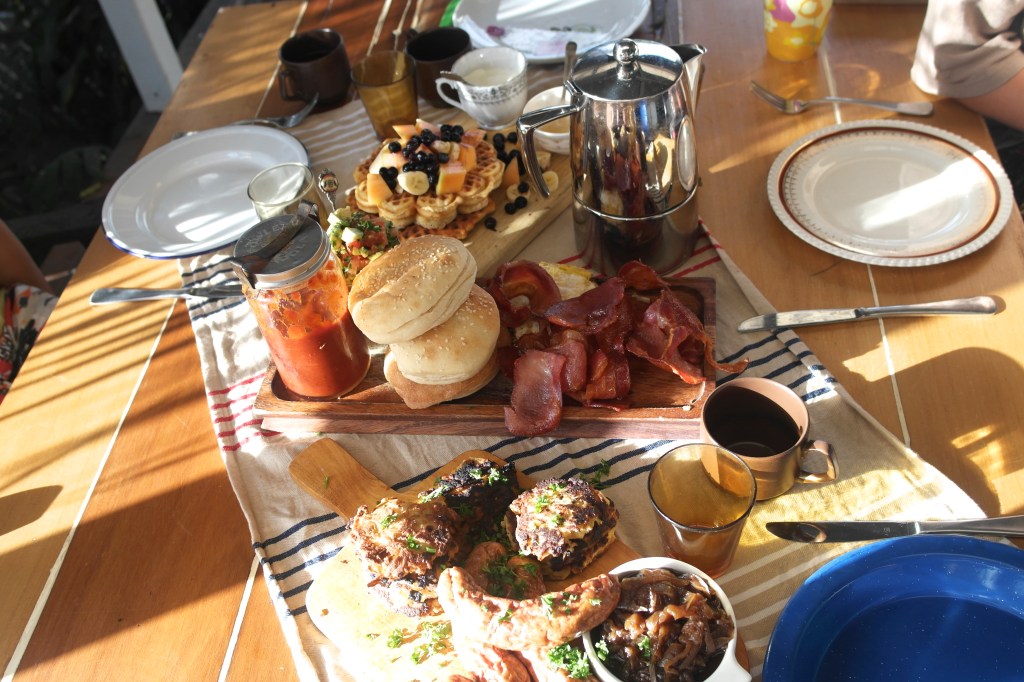 That breakfast spread