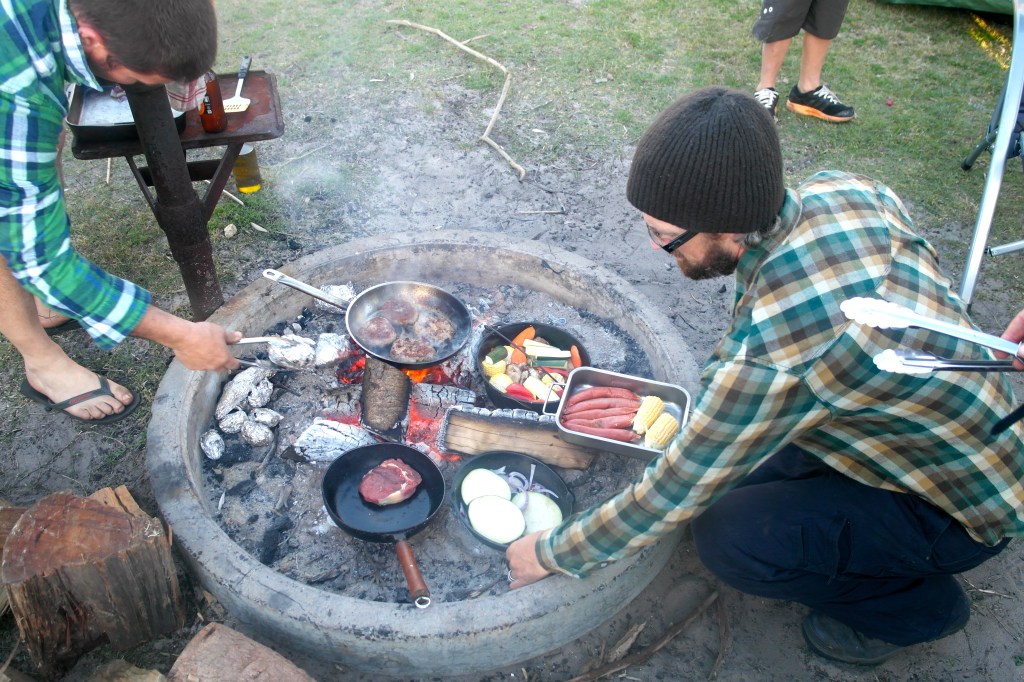 Get in line for the camp kitchen