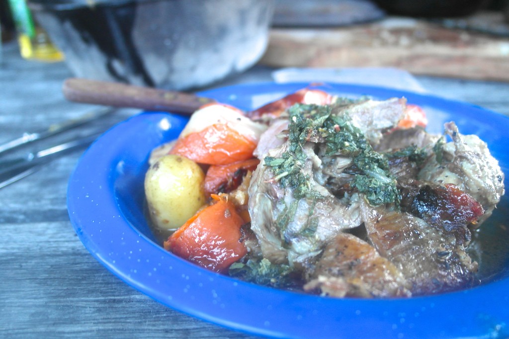 The mint sauce really lifted this meal way out of the realm of sausages, white bread and tomato sauce