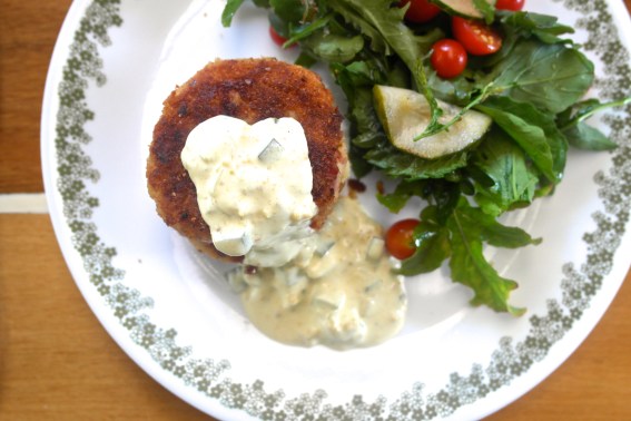 ham and cheese potato cakes