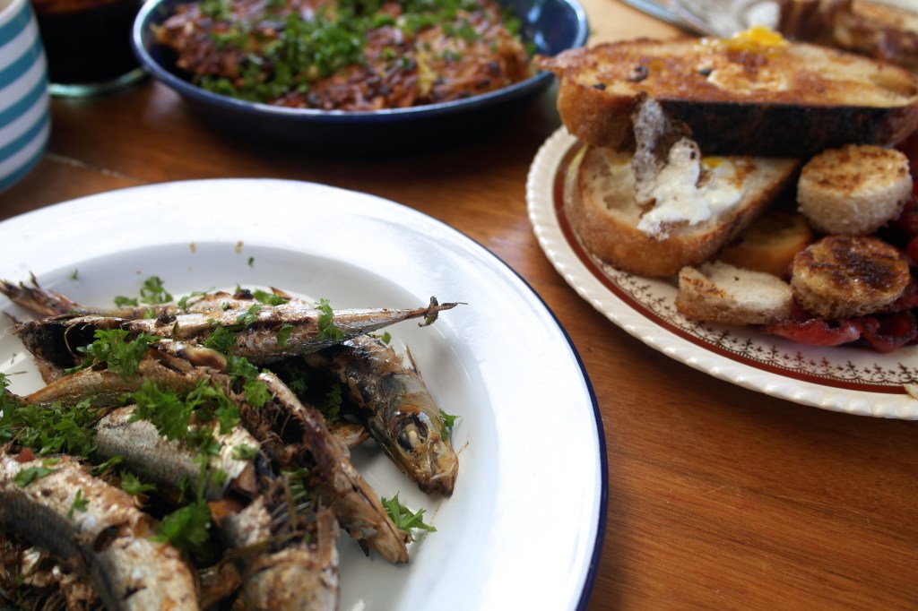 So much of this went into my face