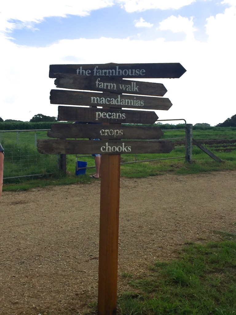 A sign so you don't get lost