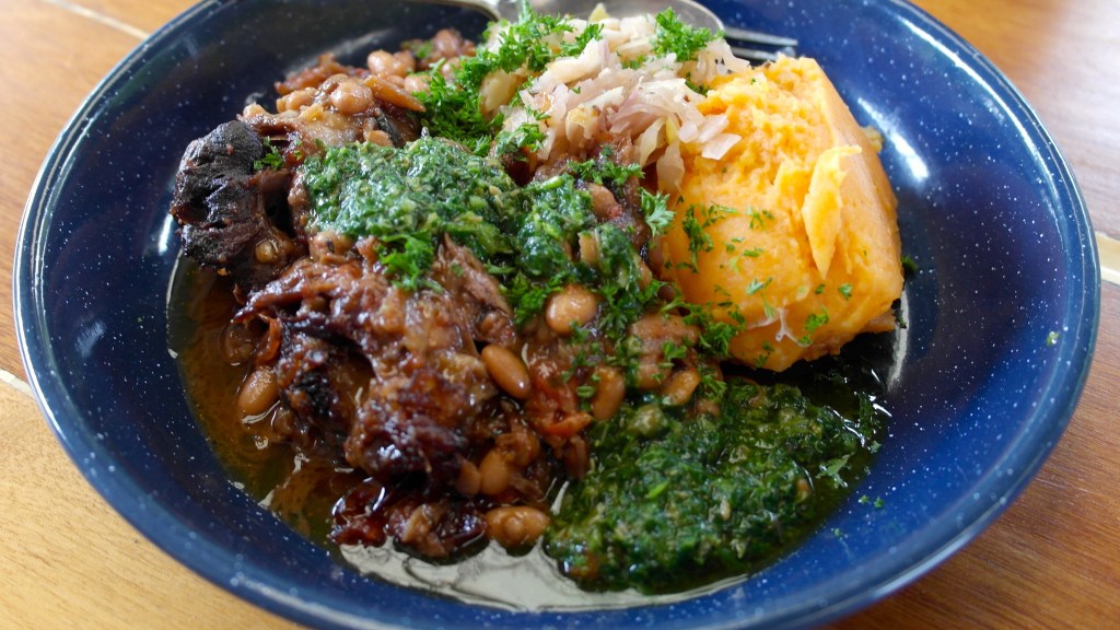 slow roasted beef shin, dexter beef, northern rivers food nsw