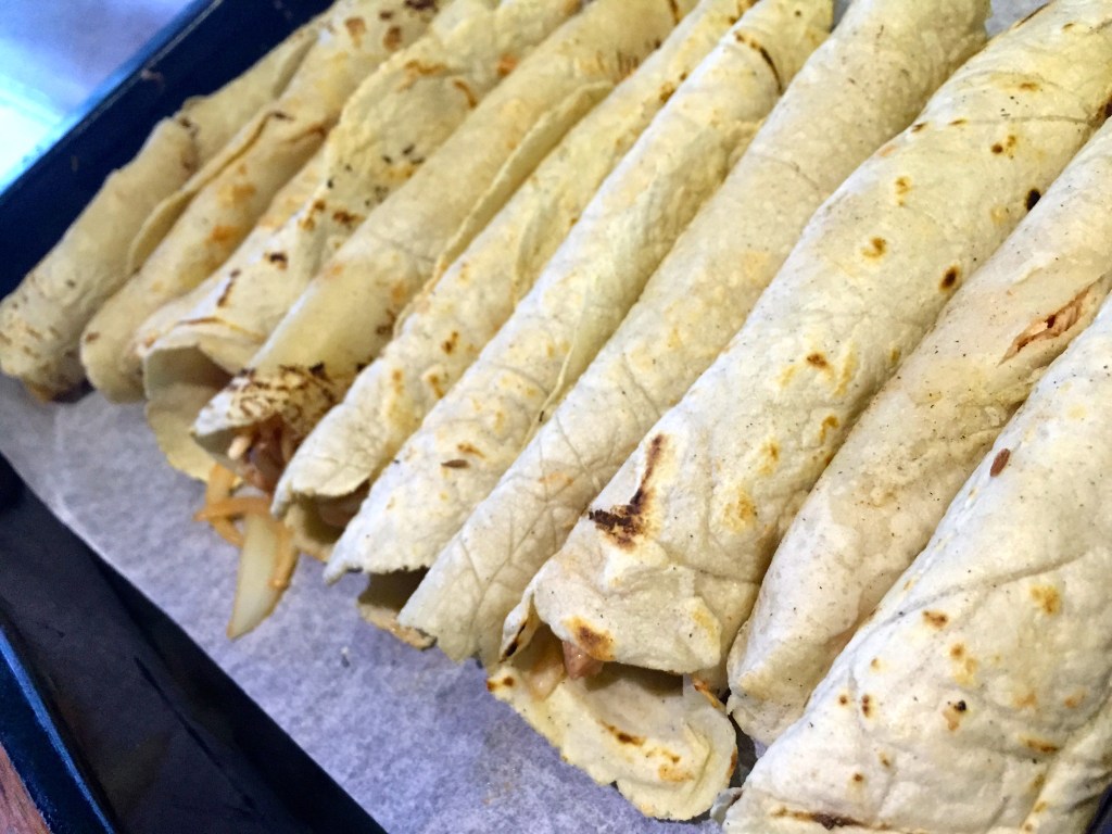 Roll them up and get them in there nice and snug