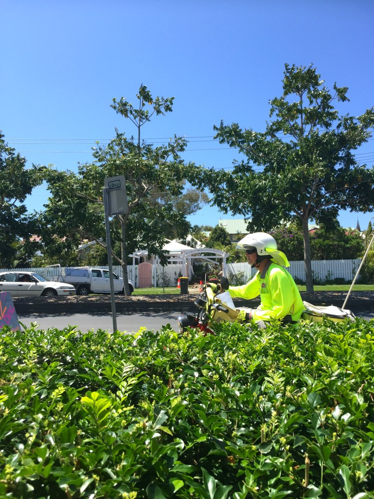 You might get to see the postman ride past from your seat...