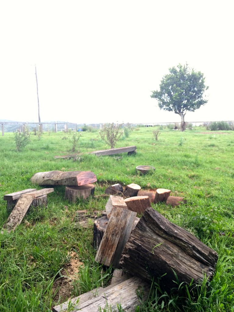 A farm in the hills makes a pretty damn good setting to eat your pate