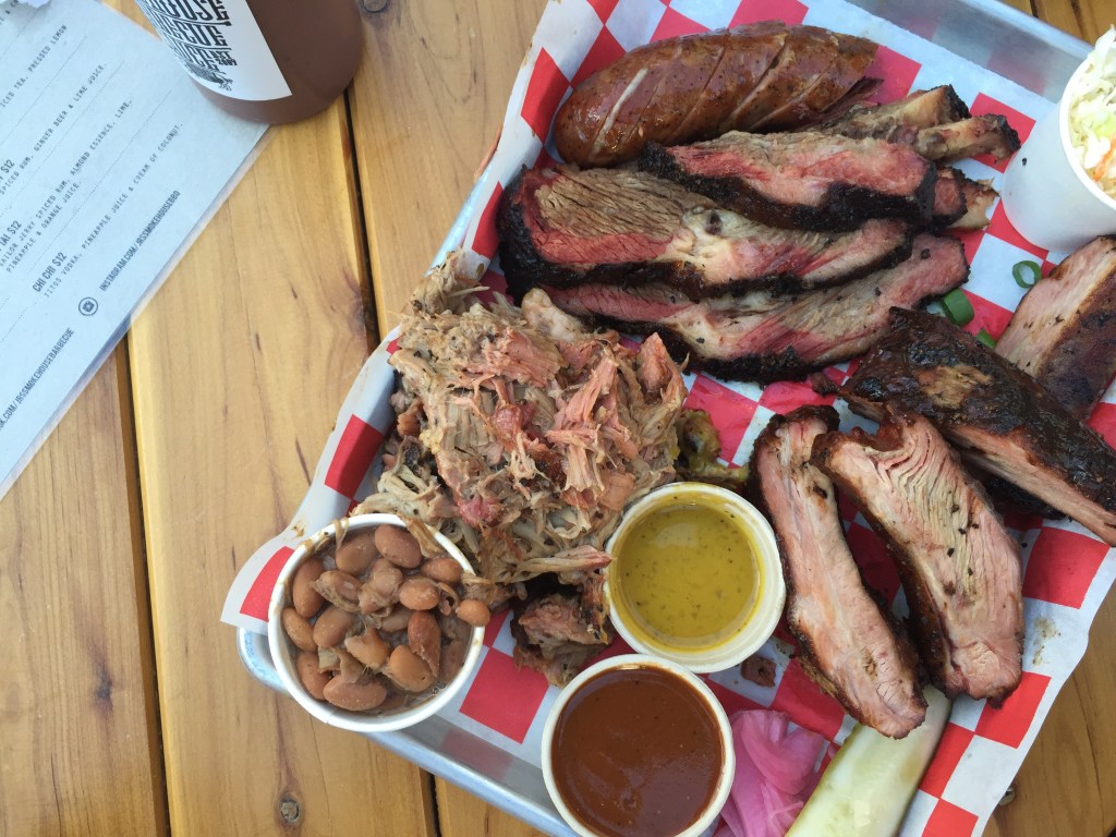 All of the good shit plus a little pulled pork