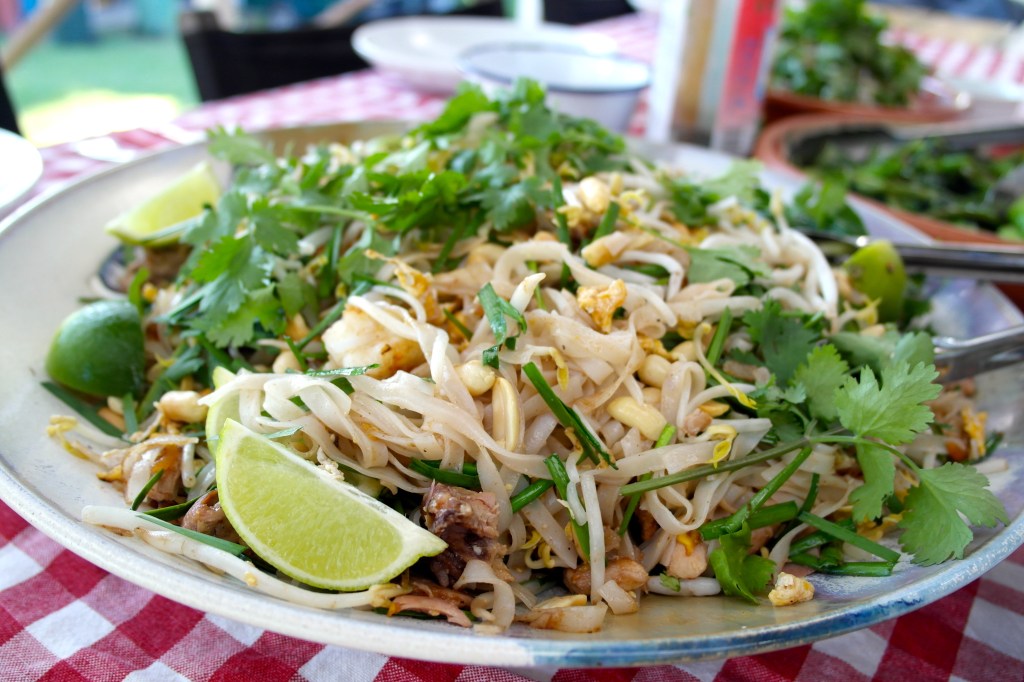 Those Pad Thai noodles