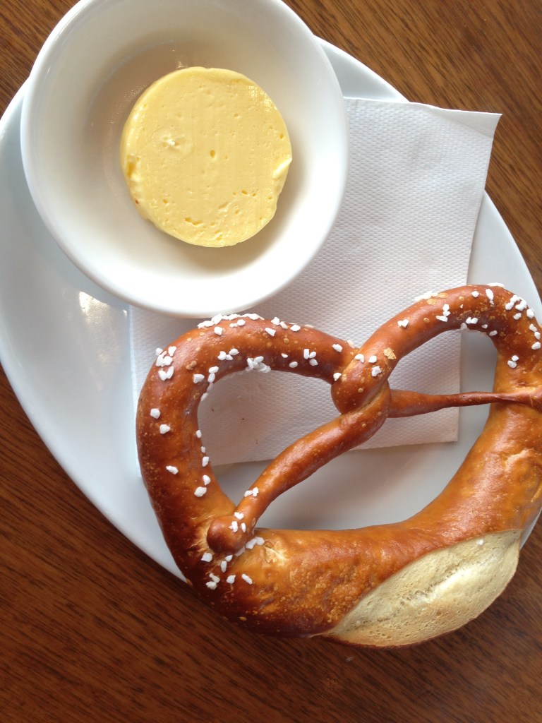 Really tasty home made preztels