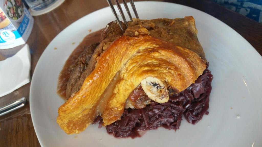 Definitely one of the tastiest knuckles I've been hit with in a long time