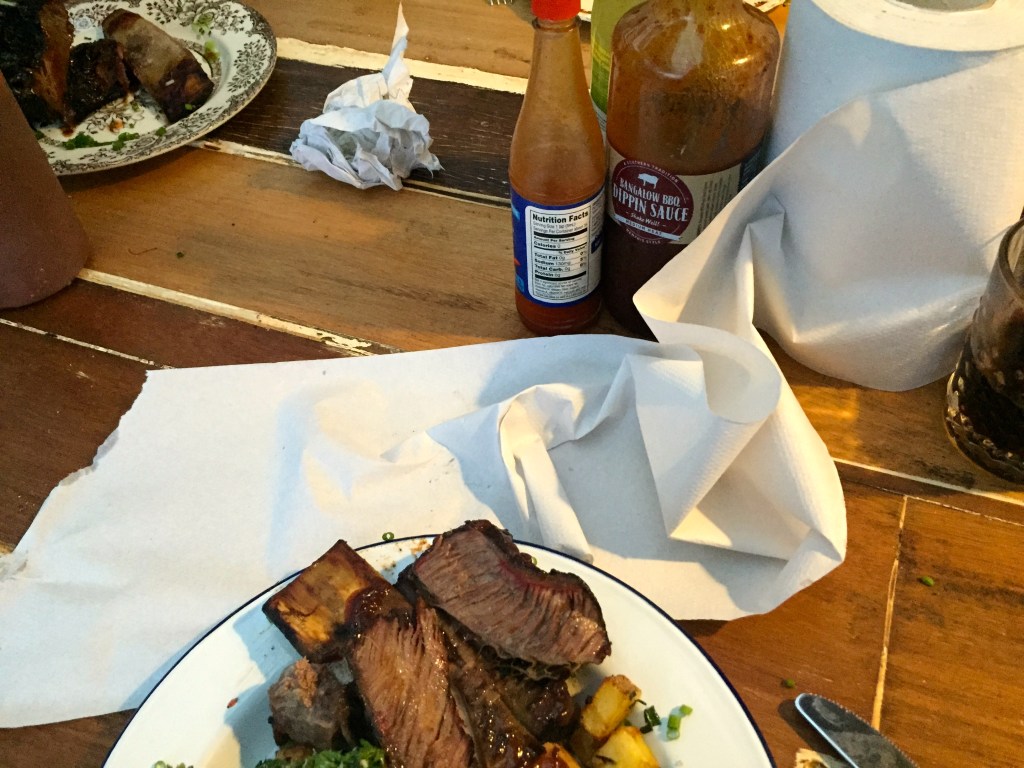 Hand towel is advised for this and other meat/bone type activities