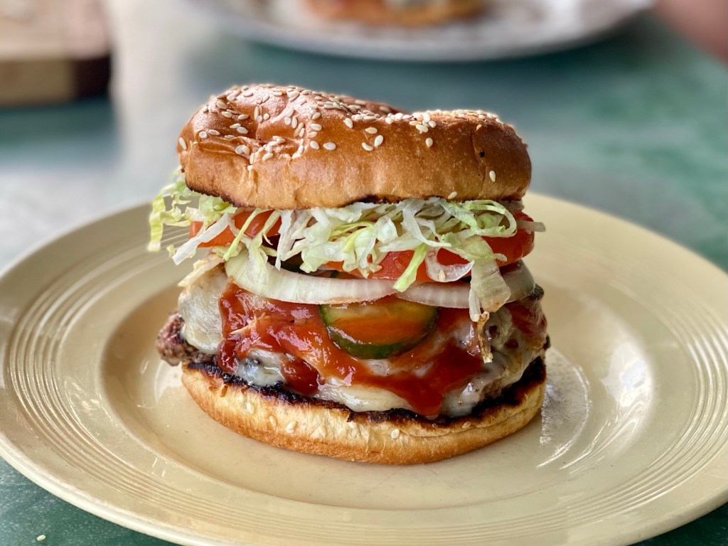 Whopper double beef with&nbsp;cheese